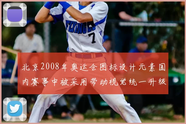北京2008年奥运会图标设计元素国内赛事中被采用带动视觉统一升级